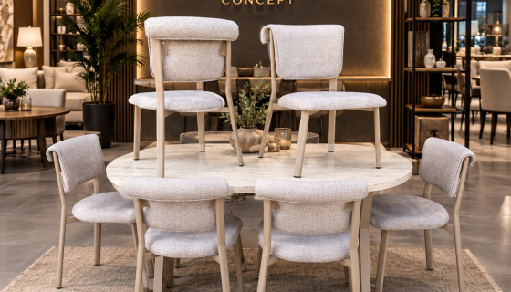 MDF TABLE CHAIR SET