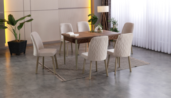 KUARTO TABLE CHAIR SET
