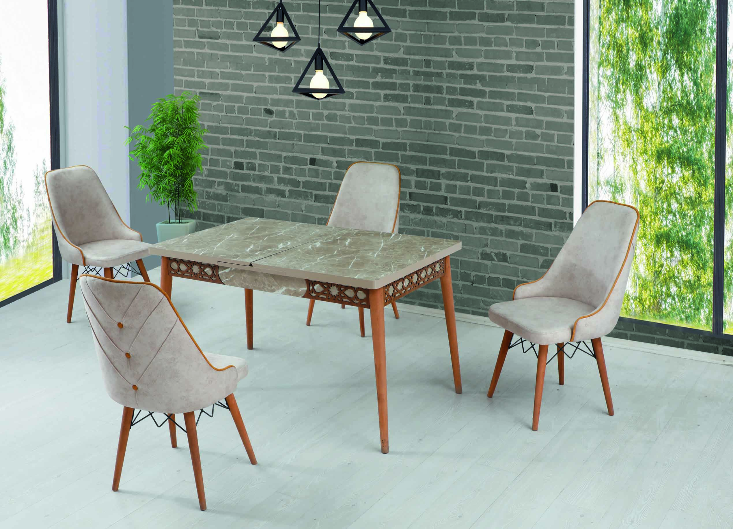 ARMY TABLE CHAIR SET