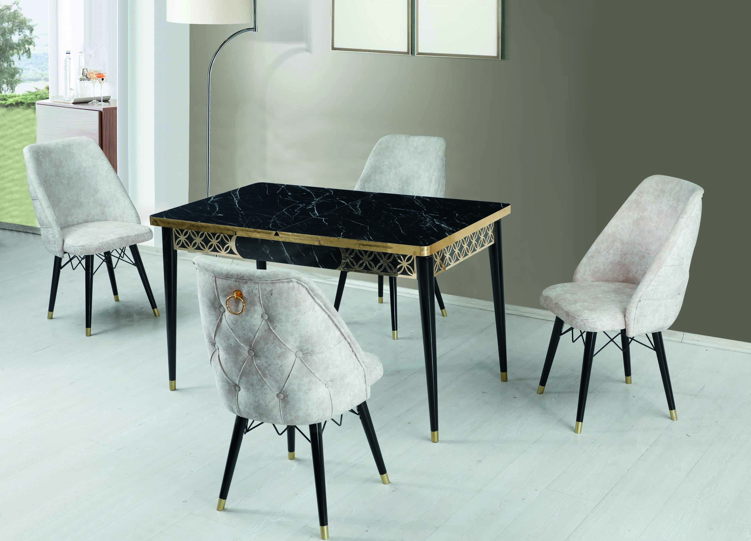 GAYLA TABLE CHAIR SET
