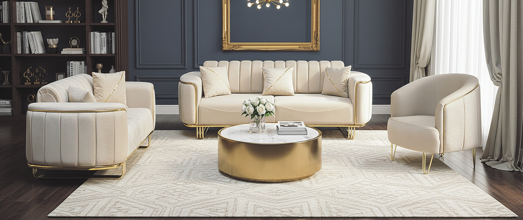 SANDRA SOFA SET